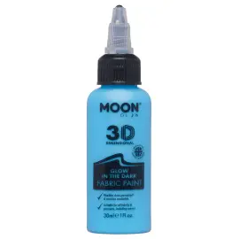 Moon Glow Itsevalaiseva Tekstiiliv&auml;ri Sininen 30 ml
