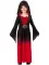 Punamusta Halloween-mekko Lasten