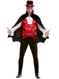 Vampyyri Naamiaisasu Punainen ja Musta