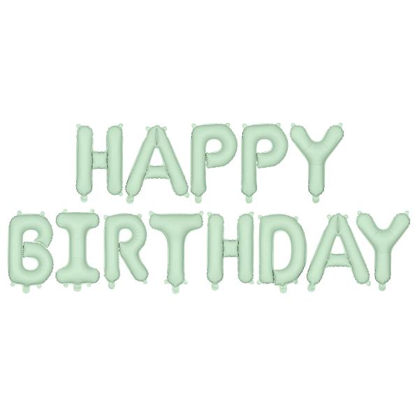 Happy Birthday Ilmapalloviirinauha Vihreä