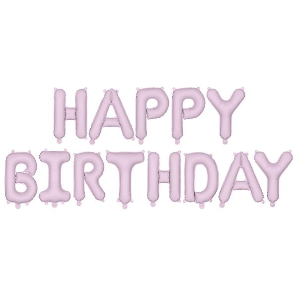 Happy Birthday Ilmapalloviirinauha Violetti