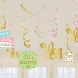 Riippuvat Koristeet Happy Birthday