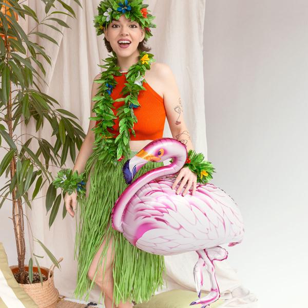 Vihreä Havaiji Hulahame 77 cm