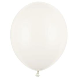 Vahvat Ilmapallot Norsunluuvalkoinen Pastelli 23 cm 100-pakkaus