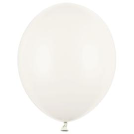 Vahvat Ilmapallot Norsunluuvalkoinen Pastelli 27 cm 100-pakkaus