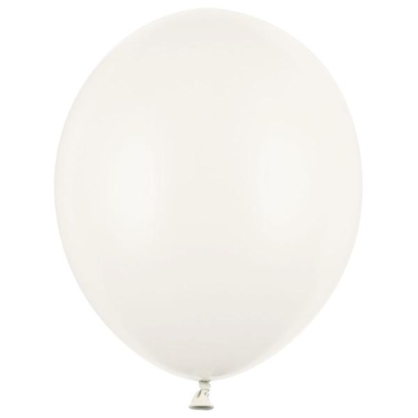 Vahvat Ilmapallot Norsunluuvalkoinen Pastelli 27 cm 100-pakkaus