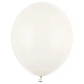 Vahvat Ilmapallot Norsunluuvalkoinen Pastelli 23 cm 100-pakkaus