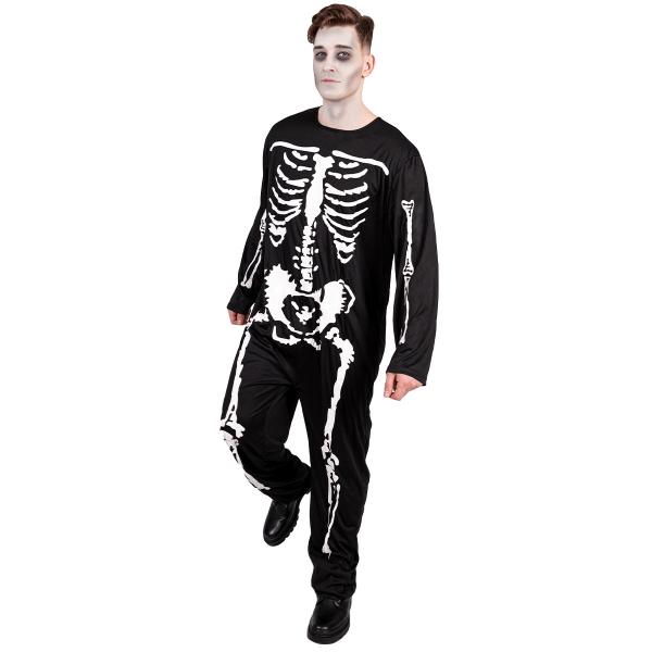 Luuranko Musta Jumpsuit