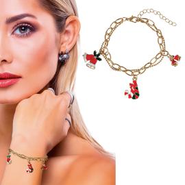 Rannekoru Jouluriipuksilla