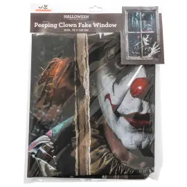 Ikkunakoriste Halloween Pelottava Klovni