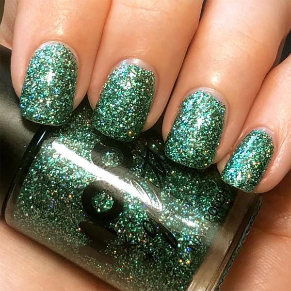 Moon Glitter Holografinen Kynsilakka Vihreä