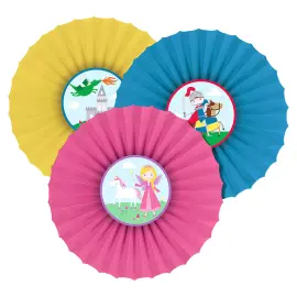 Riippuvat Koristeruusukkeet Princess & Knight