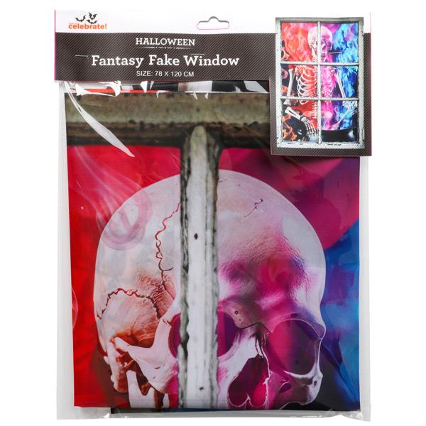 Ikkunakoriste Halloween Maaginen Luuranko