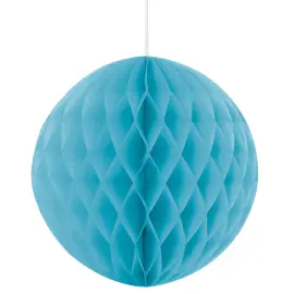 Riippuva Hunajakennopallo Vaaleansininen