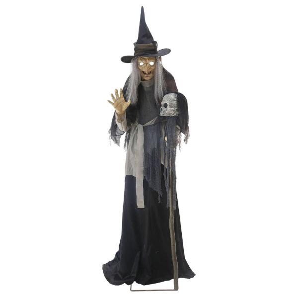 Liikkuva Noita Halloween-rekvisiitta