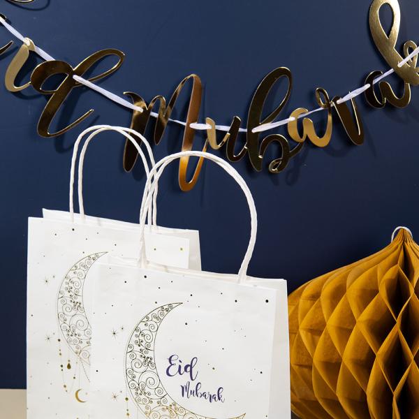 Eid Mubarak Kirjainviirinauha