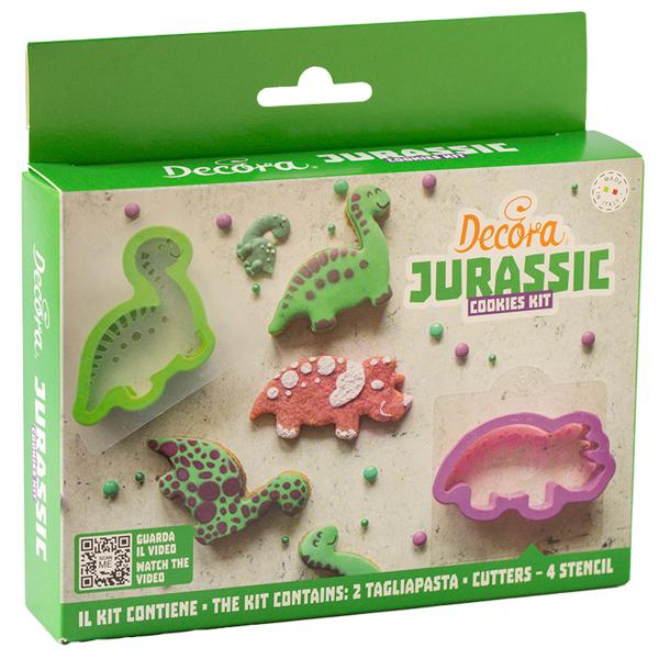 Dinosaurukset Keksimuotit/Leivontamallit 6-kpl