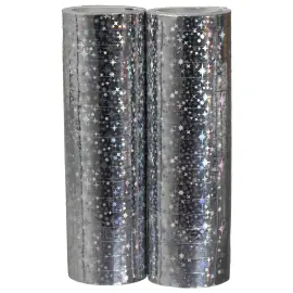 Serpentiinit Holografinen/Hopea 2 kpl