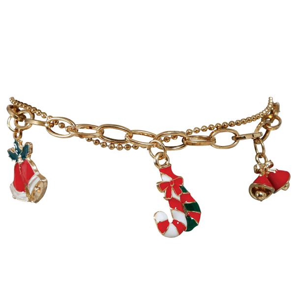 Rannekoru Jouluriipuksilla