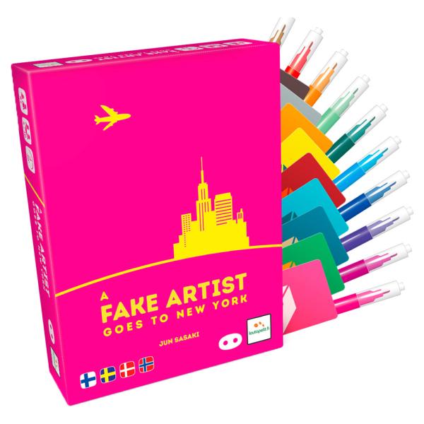 A Fake Artist Goes To New York Piirustuspeli