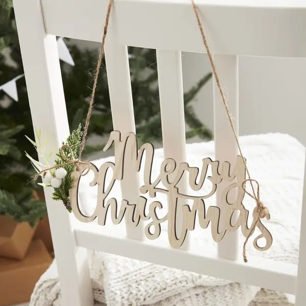 Riippuva Kyltti Merry Christmas