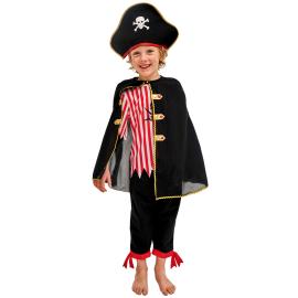 Merirosvokapteeni Naamiaisasu Lapsille 116-128 cm