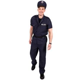 Poliisi Mariininsininen Naamiaisasu