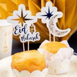 Eid Mubarak Cupcake Koristeet