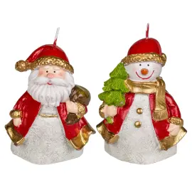 Jouluhahmo Kynttilä Glitter