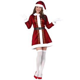 Joulumuorin Asu Tummanpunainen