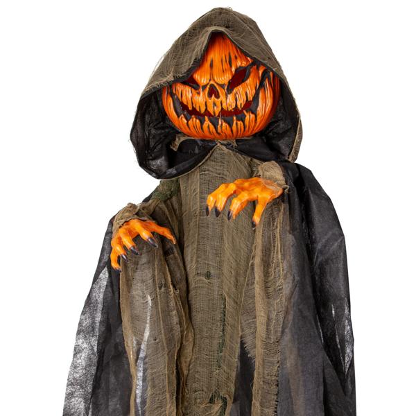 Riippuva Kurpitsahahmo Äänellä ja Valolla 215 cm