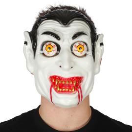 Hullu Vampyyrinaamio Liikkuvilla Silmillä