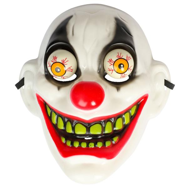 Hullu Pelle naamari Liikkuvilla Silmillä