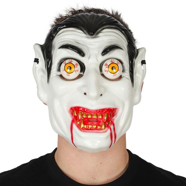 Hullu Vampyyrinaamio Liikkuvilla Silmillä