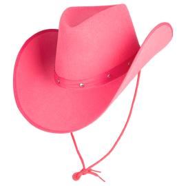 Vaaleanpunainen Cowboyhattu Hienostunut