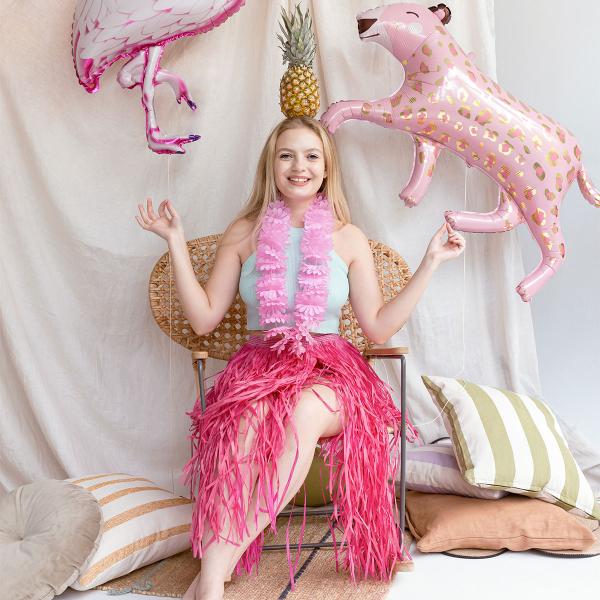 Pinkki Havaiji Hulahame 77 cm