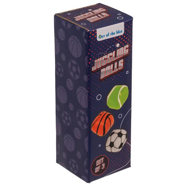 Jonglöörauspallot Sport 5 cm 3 kpl
