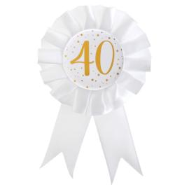 Palkintoruusuke 40 v Tähtikuvioinen