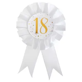 Palkintoruusuke 18 v T&auml;htikuvioinen