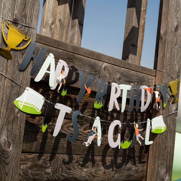 Kirjainviirinauha Jalkapallojuhlat 1,7 m