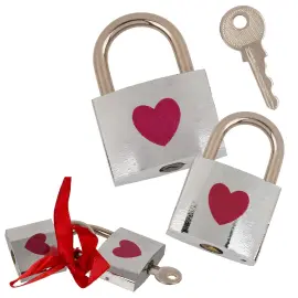 Rakkauslukot Syd&auml;mell&auml; 2-kpl
