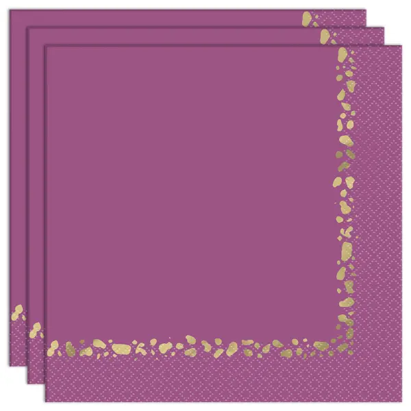 Violetit Servetit Jalat Kulta