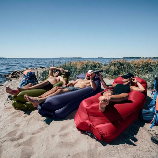 Softybag Lounge-sohva Chilinpunainen 175 x 75 x 50 cm