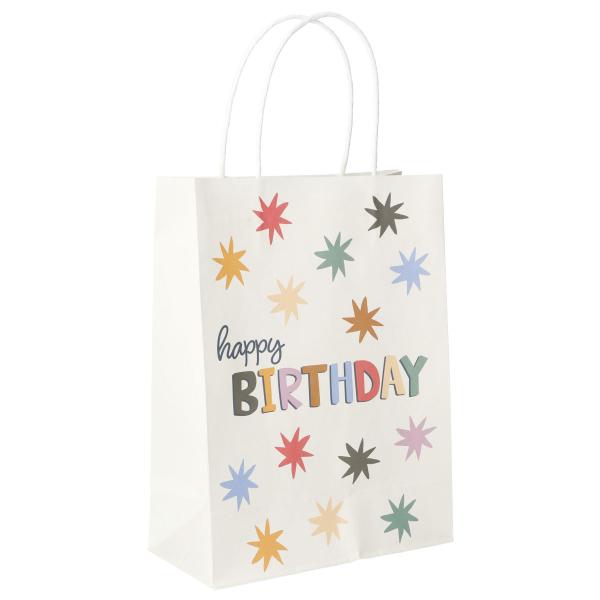 Lahjapussit Happy Birthday 6 kpl