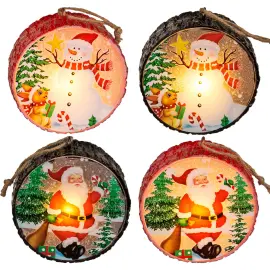 Joulukuusenkoristeet LED