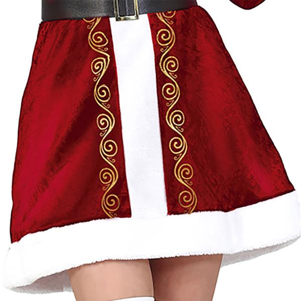 Joulumuorin Asu Tummanpunainen