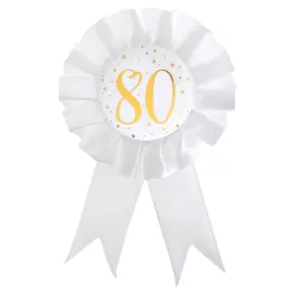 Palkintoruusuke 80 v Tähtikuvioinen