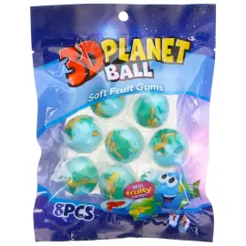 Vaahtokarkki Maapallo 80g