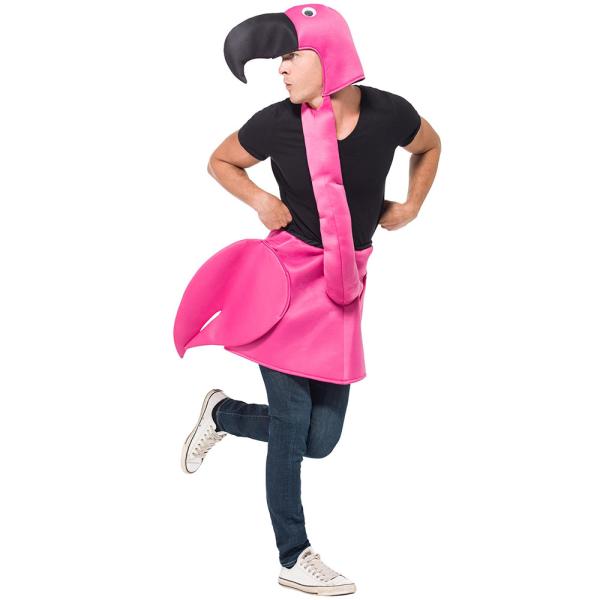 Flamingo Vaaleanpunainen Naamiaisasu
