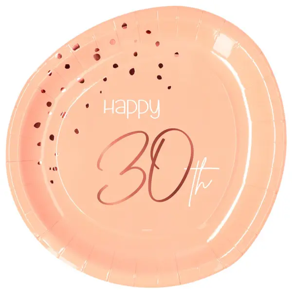 Happy 30th Lautaset Vaaleanpinkki